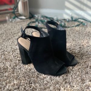 Black aldo heels